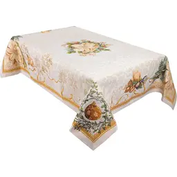 Скатертина гобеленова Lefard Home Textile Candle 140х140 см (732-353) - мініатюра 2