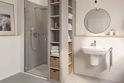 Змішувач для умивальника S-Size + натискний донний клапан Grohe Eurosmart New 23922003 Хром - мініатюра 7