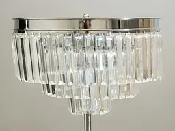 Торшер з абажуром з кришталю Diasha 1026-F-HR - мініатюра 2