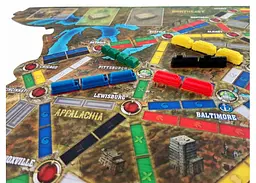 Настільна гра Lords of Boards Квиток на поїзд. Спадщина: Легенди Заходу (Ticket to Ride Legacy: Legends of the West) (мала локалізація - укр. правила) (TTR_WL) - мініатюра 10