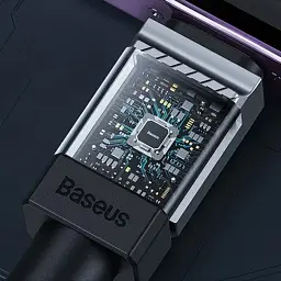 Кабель Baseus CoolPlay Series Fast Charging Cable Type-C to Type-C 100W 2m CAKW000301 Black - мініатюра 6