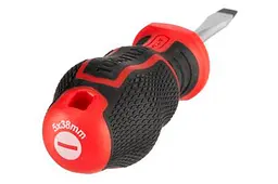 Викрутка плоска шліцьова Intertool SL5 x 38 мм Storm VT-3405 - мініатюра 2