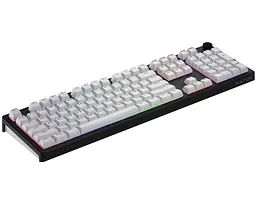 Механічна ігрова клавіатура HATOR HTK-3100-UA Skyfall 100 Wireless Aurum Lemon Switch USB, 2,4 ГГц, BT 5.3 Black-White - мініатюра 3