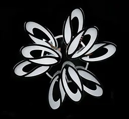 LED люстра світильник з пультом і підсвічуванням Splendid-Ray 30-3981-13 - мініатюра 5