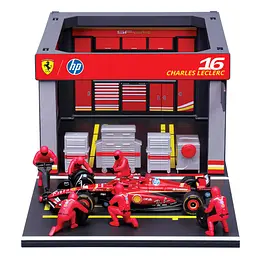 Ігровий набір - PIT PASS FERRARI SF-24 (1:43) Bburago 18-36862 (#16) - мініатюра 3