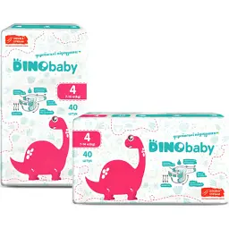 Підгузки Dino Baby Розмір 4 (7-14 кг) 40 шт (4823098410591) - мініатюра 2