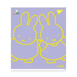 Зошит Yes Miffy 12 аркушів лінія (767509), в асортименті - мініатюра 5