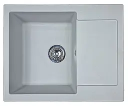 Кухонна мийка Adamant MINIMAL світло-сіра 615x495x200 мм, з крилом 61,5 см