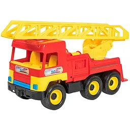 Машинка Tigres Middle Truck Пожежна 45 см жовта (39225) - мініатюра 1