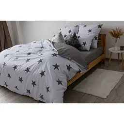 Комплект постільної білизни ТЕП Soft dreams Morning Star Grey євро (2-03859_25306) - мініатюра 3