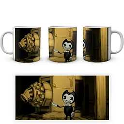 Чашка Bendy and the Ink Machine Бенді та чорнильна машина BIM 02.02 330 мл білий - мініатюра 4