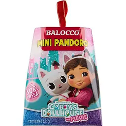 Кекс Пандоро Balocco Mini Pandoro DreamWorks Gabby's Dollhouse 90 г