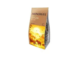 Чай фасований чорний Мономах 90 г цейлонський 100% CEYLON КРУПНОЛИСТОВИЙ