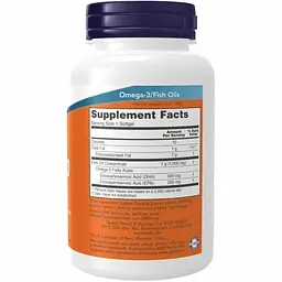 Жирні кислоти NOW DHA 500 mg, 90 капсул - мініатюра 2