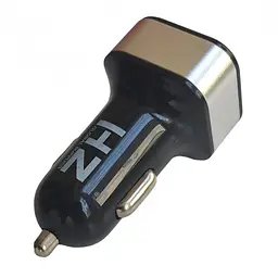 Автомобільний адаптер блок зарядки від USB заряджання адаптер від прикурювача 12v зарядне HC-1 9001 - мініатюра 2