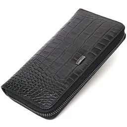 Шкіряний жіночий гаманець Bond 10х19х2 см acs0026987