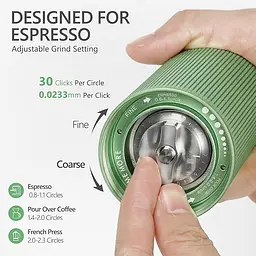 Кавомолка TIMEMORE C3 ESP Chestnut Green - мініатюра 4