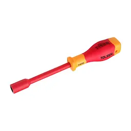 Викрутка Tolsen Premium VDE діелектрична для гайок 9.0 × 125 мм (V31209)
