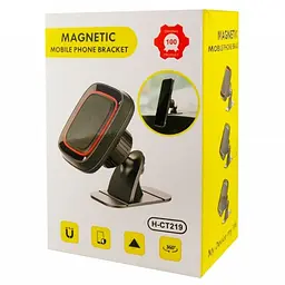 Автотримач MAGNETIC CT219 чорний-червоний - мініатюра 2