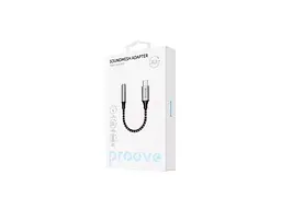 Адаптер 3.5mm Proove SoundMesh Type-C to 3.5 mm Gray (ACSM00005201) - мініатюра 3