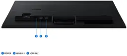 Монітор Samsung 24" LS24F320GAIXUA teh0022185 - мініатюра 5
