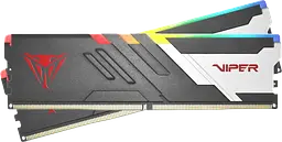 Оперативна пам'ять Patriot 64GB (2x32GB) DDR5 6000MHz Viper Venom RGB (PVVR564G600C36K)