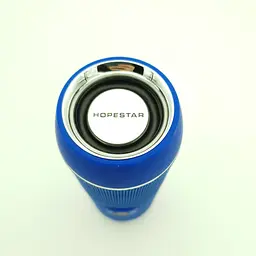 Бездротова акумуляторна колонка Bluetooth акустика з ліхтарем та кріпленням на кермо Hopestar P11 синій - мініатюра 5