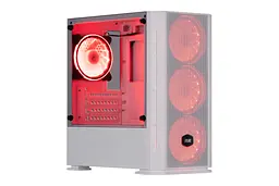 2E Gaming Корпус Calleo GB700W без БЖ 2xUSB3.0, 1xUSB2.0, 4x120мм ARGB, VGA 320мм, LCS ready, контролер з пультом, TG Side Window, mATX, білий - мініатюра 2
