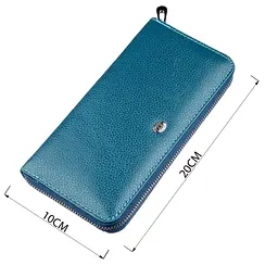 Жіночий клатч-візитниця ST Leather 18861 блакитний - мініатюра 7
