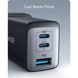 Зарядний пристрій адаптер живлення Anker 735 (PowerPort III) 65 W 3 виходи 2C+A (A2667) - мініатюра 4