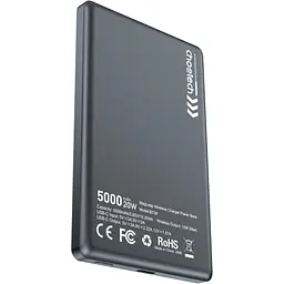 Зовнішній акумулятор Choetech Magnetic Wireless B738-BK 5000mAh 20W Black [123965] - мініатюра 2