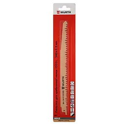 Пильне полотно для шабельної пилки Wurth Red Line 1531L 240 х 1.3 мм 2 шт. (1615153102) - мініатюра 2