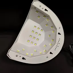 УФ лампа для гель-лаку SUN ONE LED UV Lamp 48 W для полімеризації, нарощування нігтів USB Біла - мініатюра 4