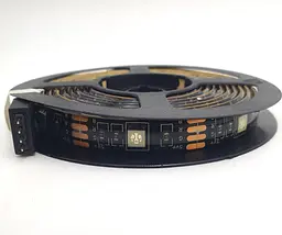 Стрічка світлодіодна RGB 5050 з пультом та Bluetooth управління з телефону від USB для фонового підсвічування у силіконі UKC 5 метрів - мініатюра 8