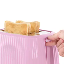 Тостер Russell Hobbs Eden 800 Вт пластик підігрів розморожування малиновий - мініатюра 4