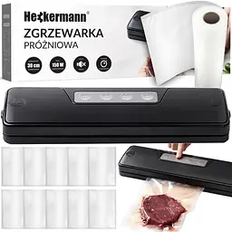Вакуумний пакувальник Heckermann GM-77 + фольга 28х600 см