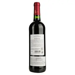 Вино Château Tour Vérité Bordeaux Rouge червоне сухе 12.5% 0.75 л - мініатюра 2