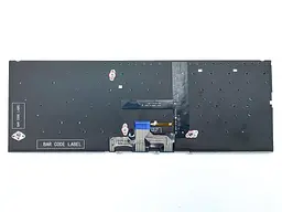 Клавіатура для ASUS ZenBook UX433, UX433FA, UX433FAC, UX433FN, UX433FQ (UA Black без рамки з підсвічуванням). Оригінал - мініатюра 2