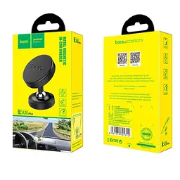 Холдер Hoco CA36 Plus Dashboard metal magnetic in-car holder Чорний - мініатюра 2
