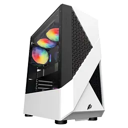 Корпус 1stPlayer F3-A-4F1 White 600W - мініатюра 4
