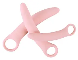 Набір фалоімітаторів Sweet Smile Vaginal Trainers 3 шт рожевий - мініатюра 3