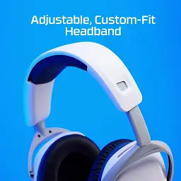 Гарнітура HyperX Cloud Stinger 2 PS4/PS5 mini-jack біло-синя - мініатюра 3