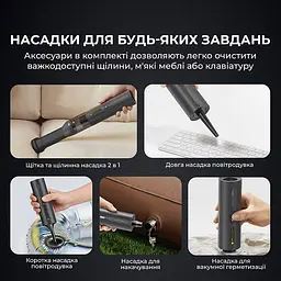 Ручний пилосос Mova Portable Vortex 4 в 1 (MDV001) [171743] - мініатюра 7