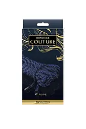 Бандажна мотузка Bondage Couture Rope Blue - мініатюра 2