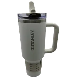 Термос термочашка Stanley Quencher ProTour Flip Straw Tumbler з нержавіючої сталі White 1,18 л KT7001989