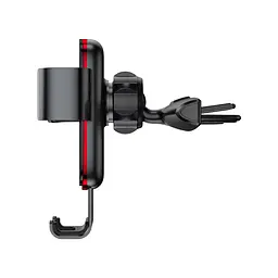 Автотримач Baseus Metal Age Gravity Car Mount (SUYL-J) Чорний - мініатюра 3