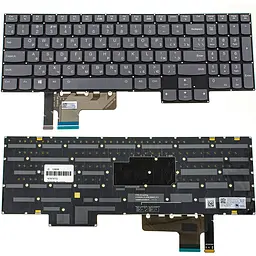 Клавіатура для ноутбука LENOVO (S7-15 series), rus, black, без фрейму, підсвічування клавіш (RGB)