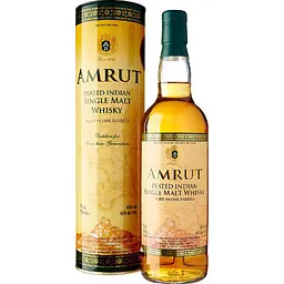 Виски Amrut Peated Indian Single Malt, 46%, 0,7 л, подарочная упаковка,