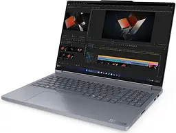 Ноутбук Lenovo 16 ThinkBook 16P G6 IAX 3200x2000 IPS 165Hz/Intel Ultra 9 275HX/32GB/1TB/RTX 5060/W11P/Luna Gray (21R00041GE *) - мініатюра 3
