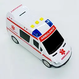 Дитяча автомодель "Швидка допомога" АвтоПром 7994, 17х7 см, звукові та світлові ефекти - мініатюра 5